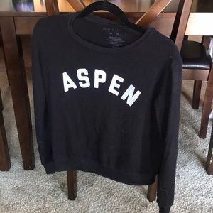 Black “Aspen” sweater